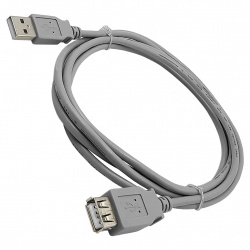 * CABLE USB EXTENSIÓN A MACHO/A HEMBRA, 1.8 M *
