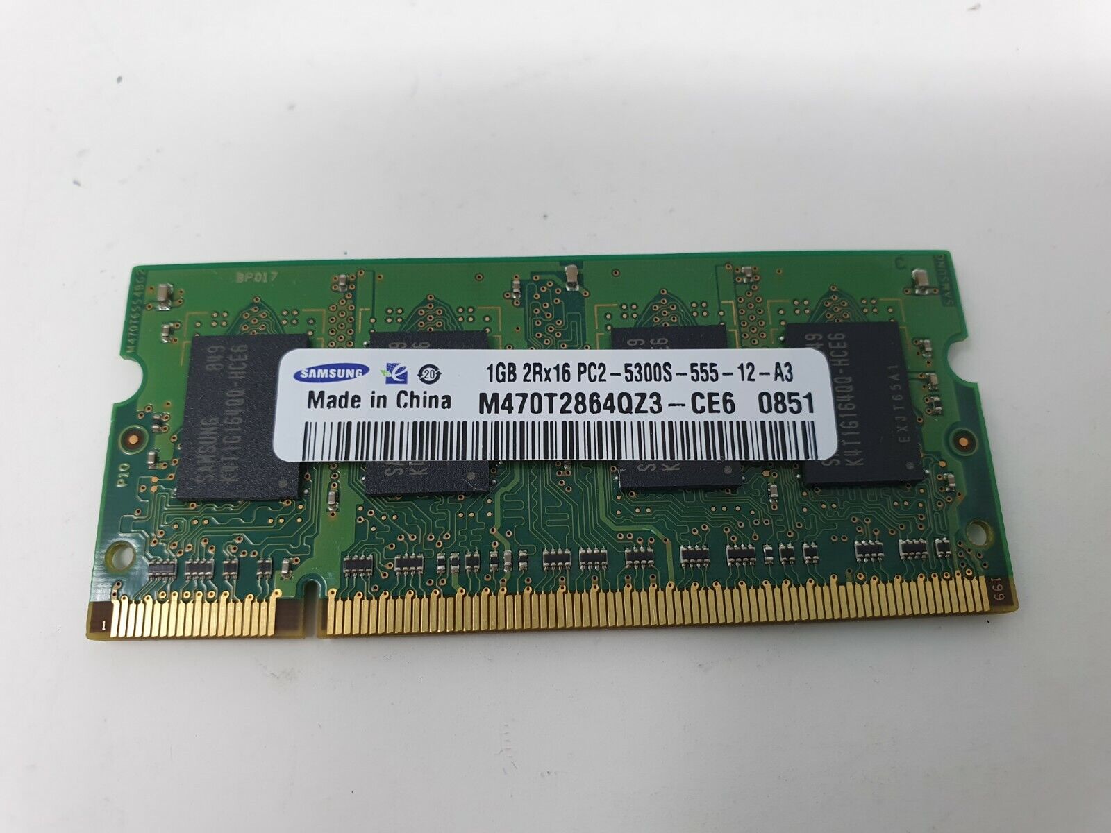 * MEMORIA RAM SAMSUNG DDR2 512 MB *