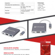  * ADAPTADOR TIPO C A HDMI + USB 3.0 + PD NACEB TECHNOLOGY *