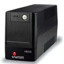 *No-Break SMARTBITT SMARTBITT 500, 500 VA, 250 W, Negro, Hogar*