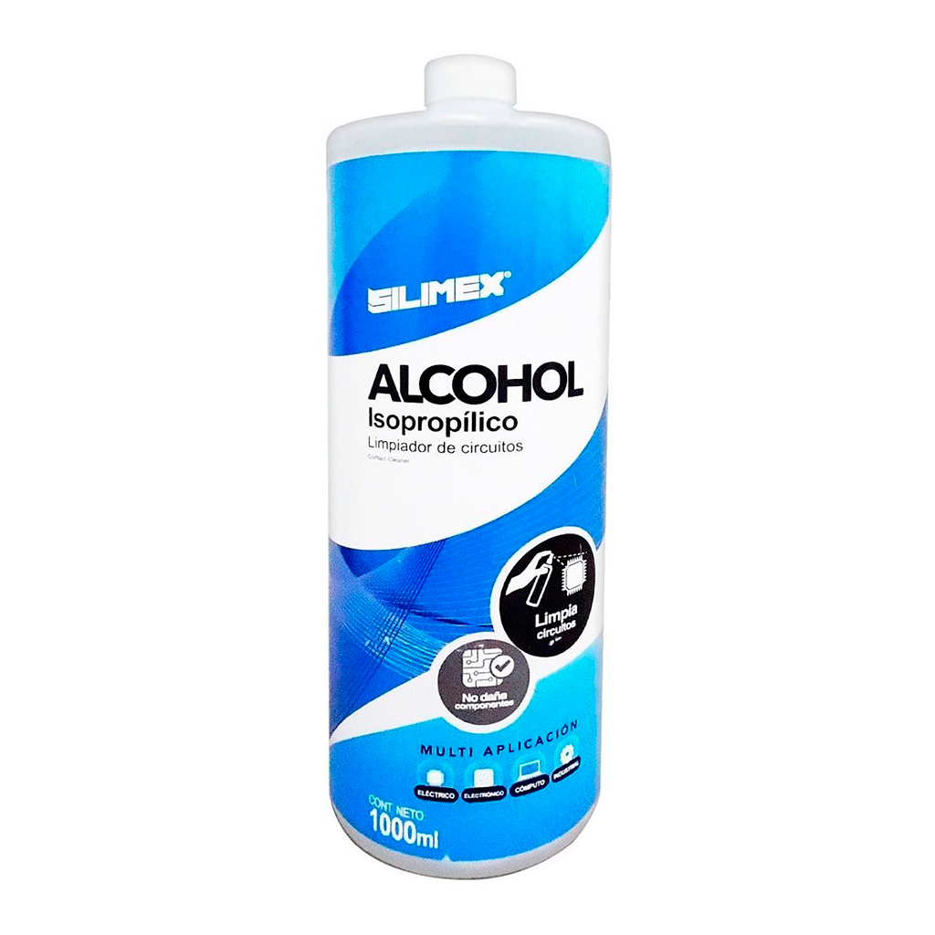 * ALCOHOL ISOPROPILICO 1L SILIMEX *