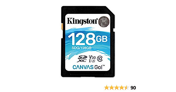 *MEMORIA MICRO-SD KINGSTON 128 GB CANVAS Go Plus*