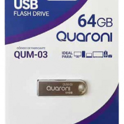 * MEMORIA QUARONI 64 GB USB METALICA  *