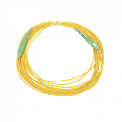 * Jumper de Fibra Óptica Monomodo Simplex, color amarillo, 5 metros *