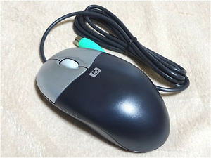 * MOUSE HP NEGRO/PLATA PS2 *