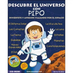 * CD-ROM DESCUBRE EL UNIVERSO CON PIPO *