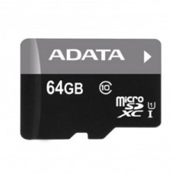 *MEMORIA MICROSD ADATA 64 GB, 30 MB/s, 10 MB/s*