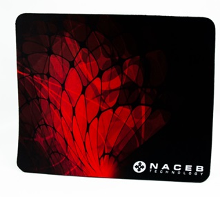 * MOUSE PAD GEL NA-556 NEGRO *
